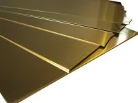 Латунный анод Холоднокатаный 1900 мм 200 мм 8 мм Л63 ГОСТ 2208-2007 купить в Мурманске